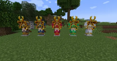 Доспехи самурая из мода Samurai Dynasty