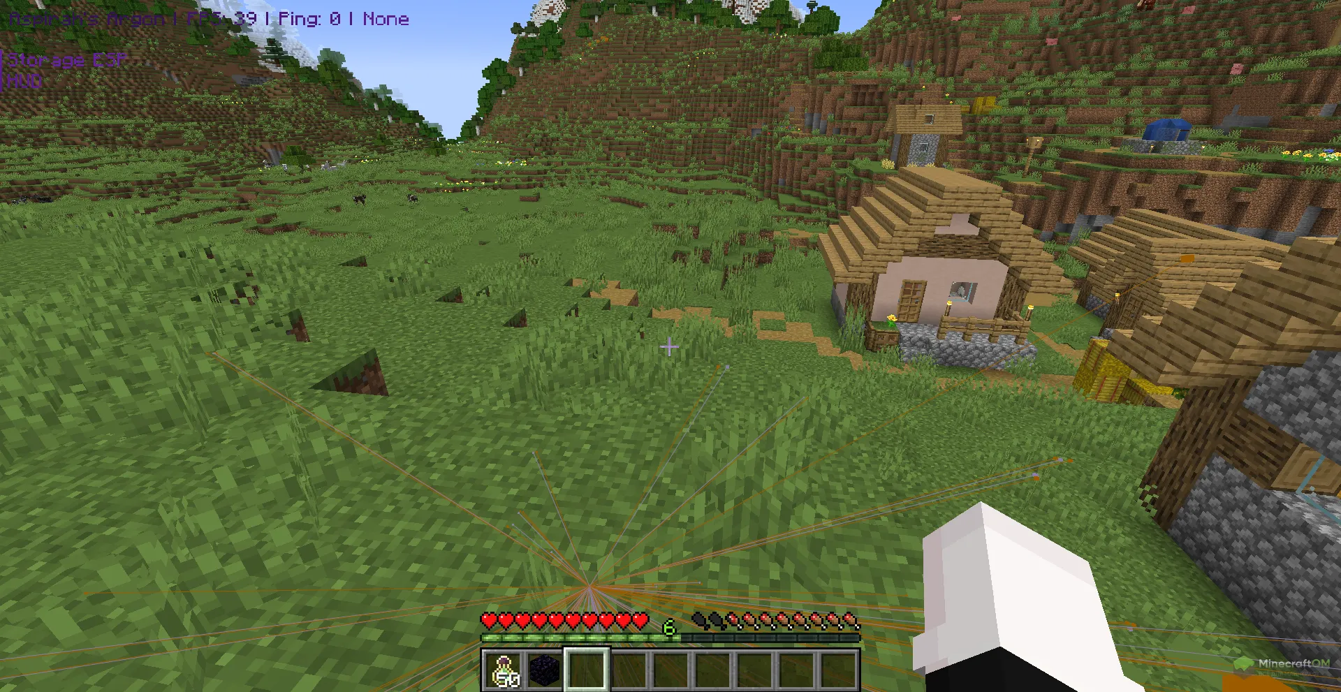 Лучи чита Aspirah ведущие к сундукам