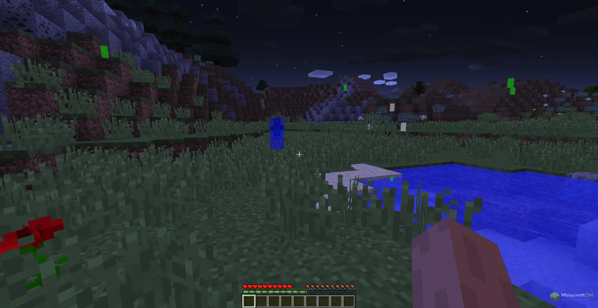 Подсвечивание мобов с помощью чита Raven XD