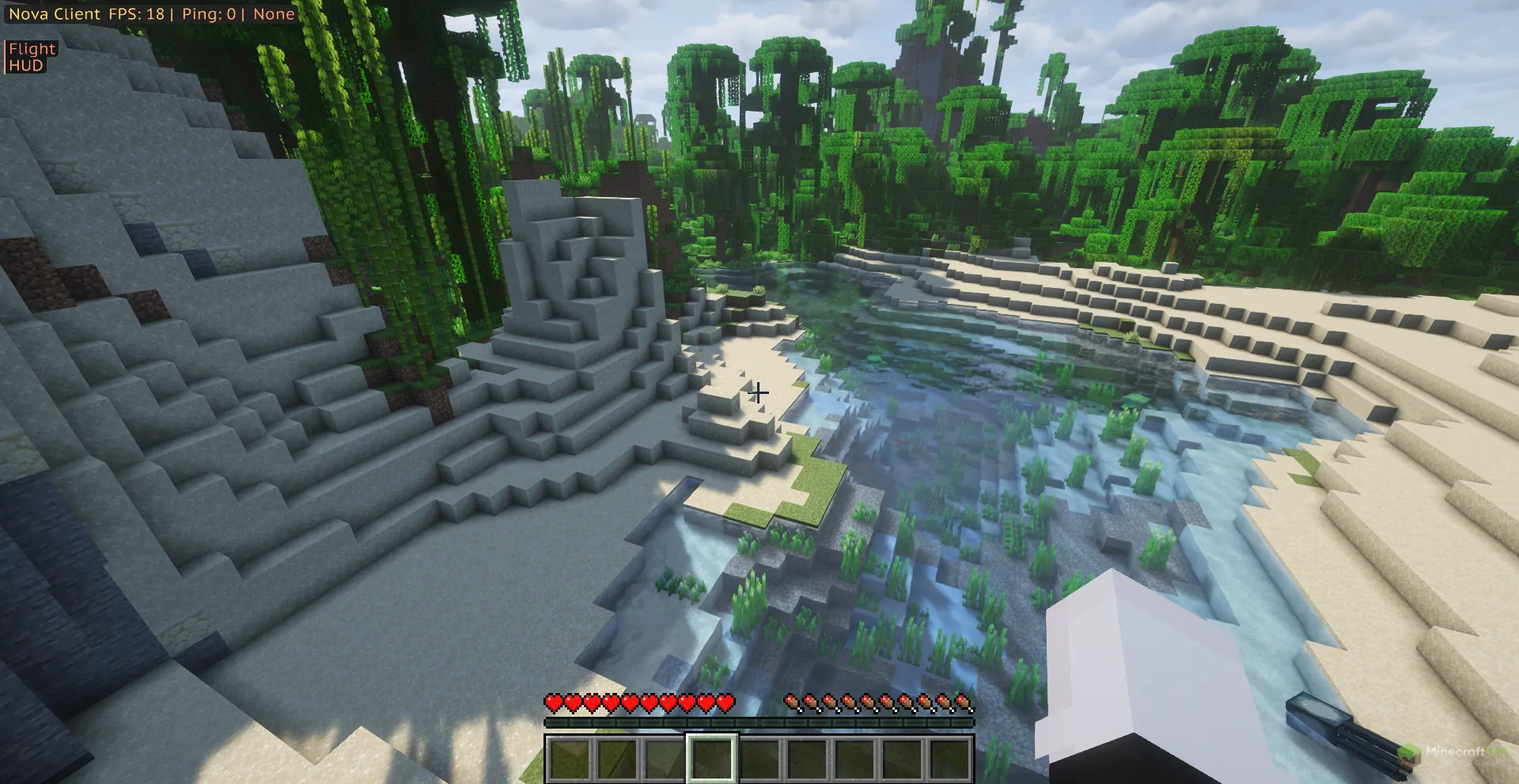 Функция полета в режиме виживания чита Argon