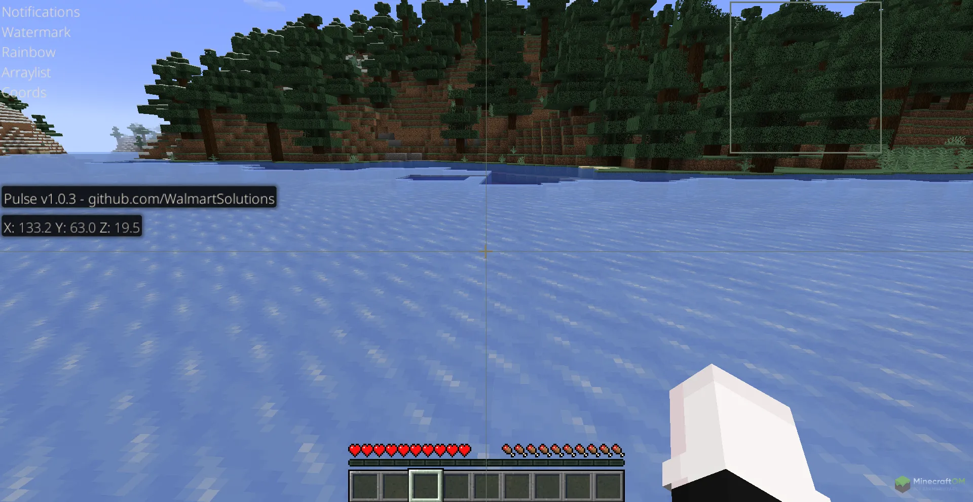 Настройка интерфейса в Pulse