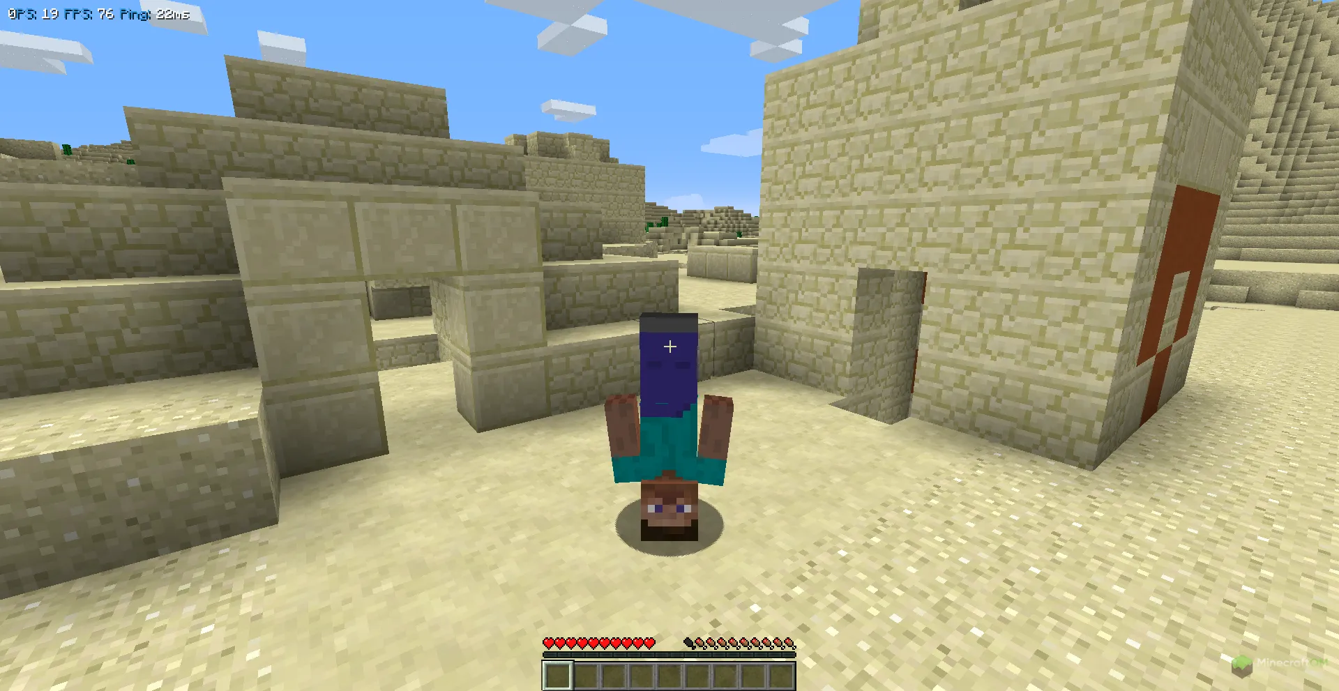 Изменение визуального размера игрока с помощью чита Odin