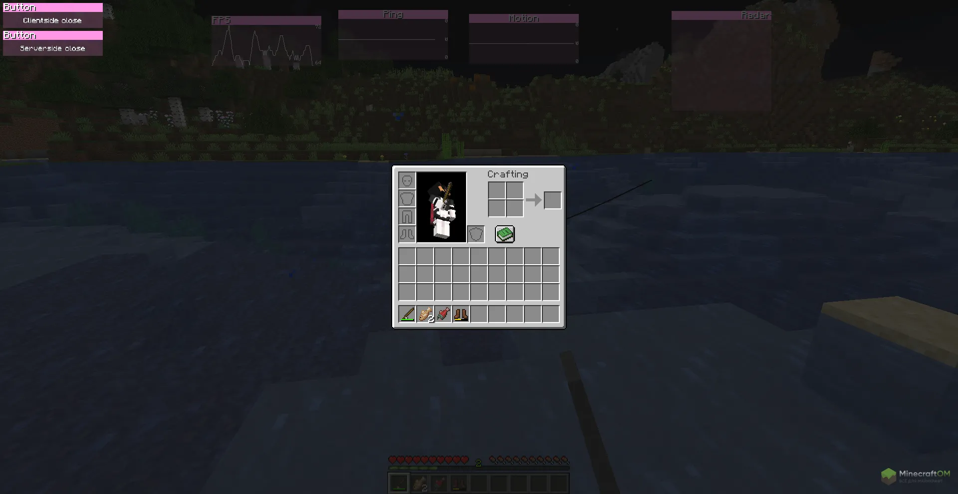 Автоматическая рыбалка с помощью чита Tarasande