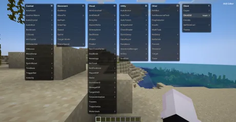 GUI меню чита Remnant