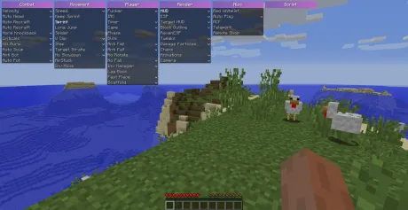 GUI меню чита Biggie