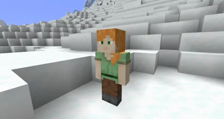 Манекен Алекс из Майнкрафт 1.21.9