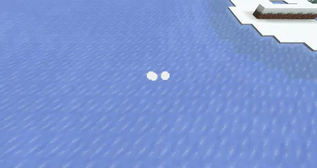 Столкновение заряда ветра с блоками в Майнкрафт 1.21.10