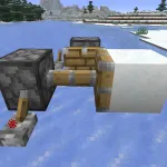 Поршни и рыхлый снег в Майнкрафт 1.21.10