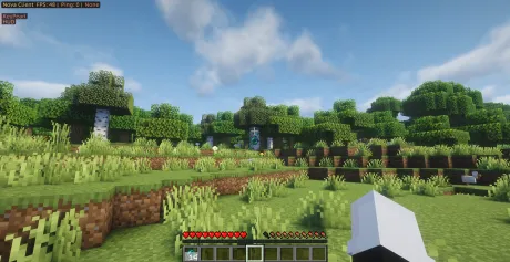 Автоматическое использование Эндер жемчуга с читом Argon