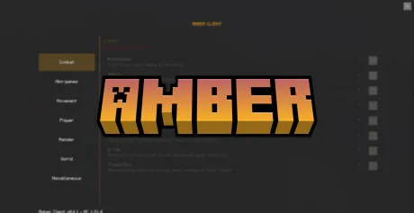Чит Amber на Майнкрафт