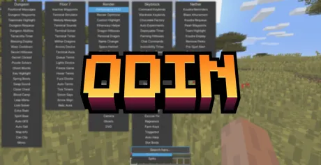 Чит Odin на Майнкрафт