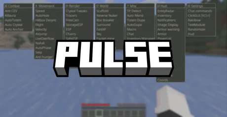 Чит Pulse на Майнкрафт