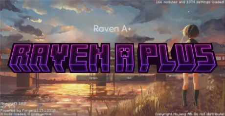 Чит Raven A Plus на Майнкрафт