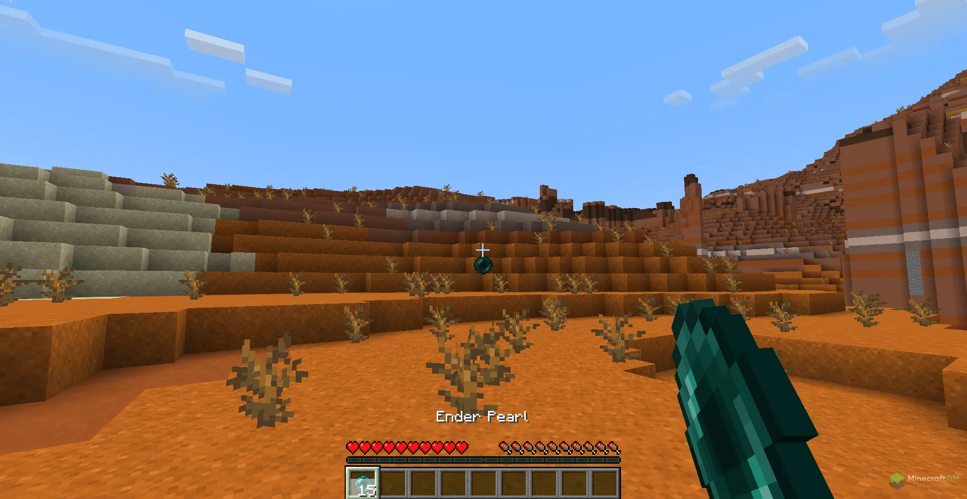 Автоматическое использование эндер жемчуга с помощью чита System