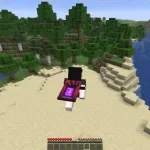 Полет в режиме выживания с помощью чита CatLean