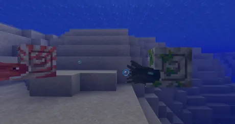 Наутилусы под водой в Майнкрафт 1.21.11