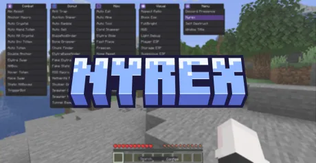 Чит Nyrex Client на Майнкрафт