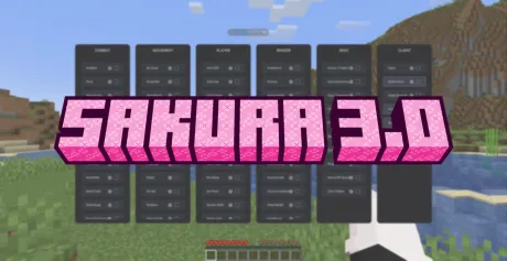 Чит Sakura 3.0 на Майнкрафт