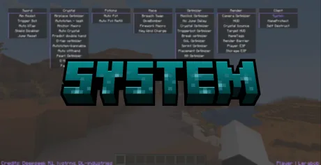 Чит System на Майнкрафт