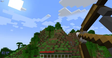 Чит Volt показывает траекторию полета стрел