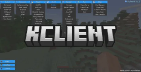 Чит KClient на Майнкрафт